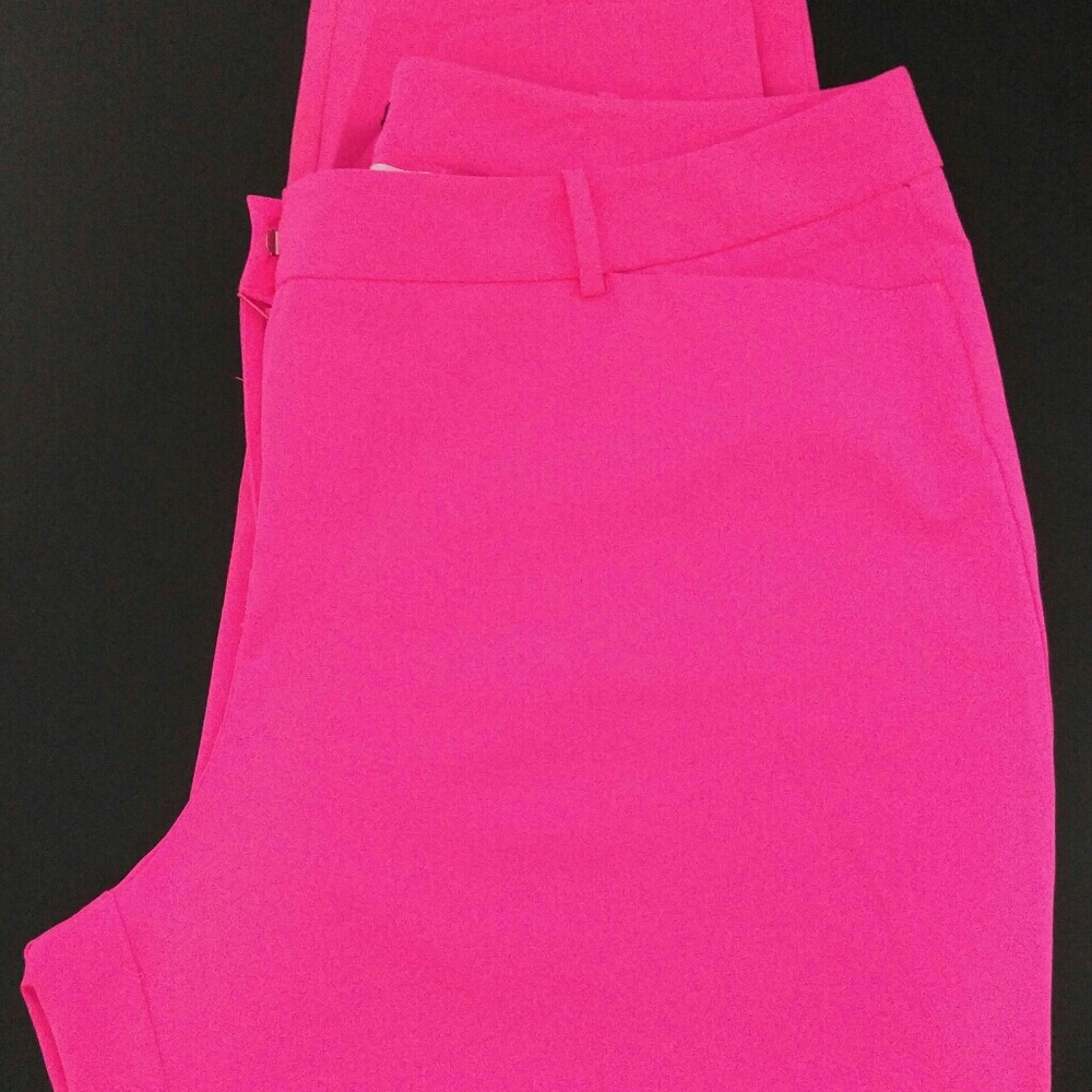 Women's Hot Pink Worthington Pants